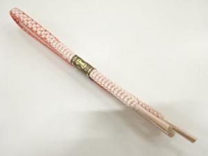 未使用品　正絹　手組帯締め